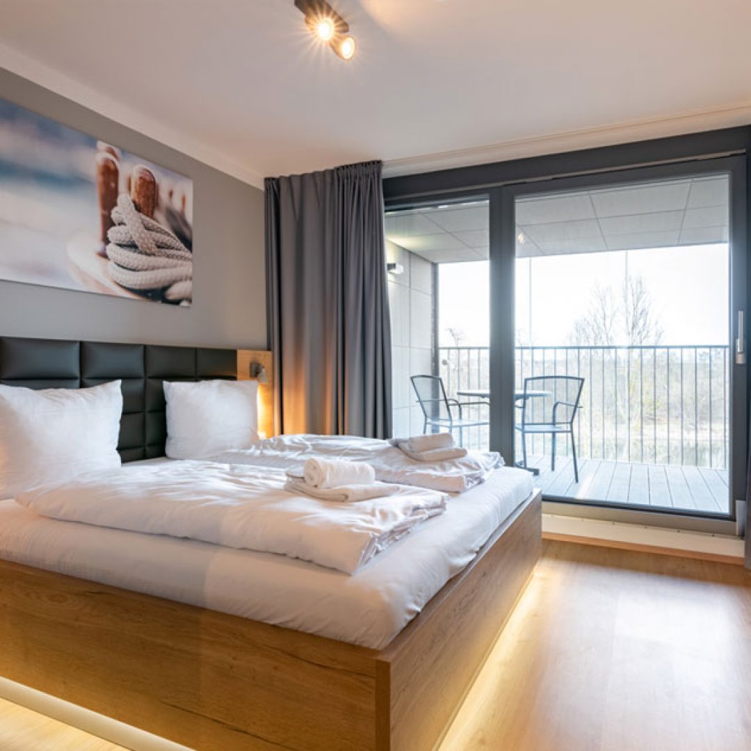 Masterbedroom mit Loggia