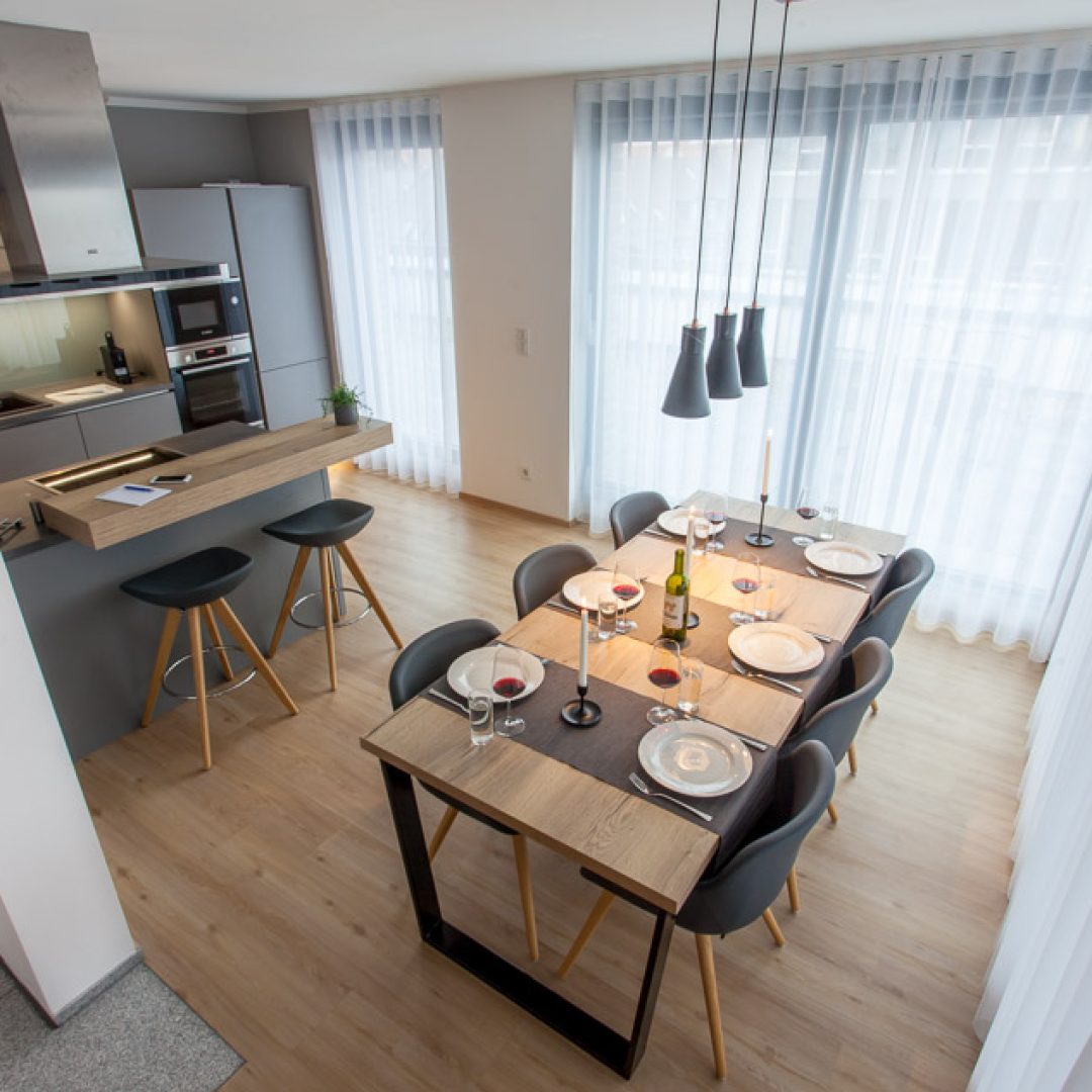 Premium 3-Zimmer Estisch & Küche