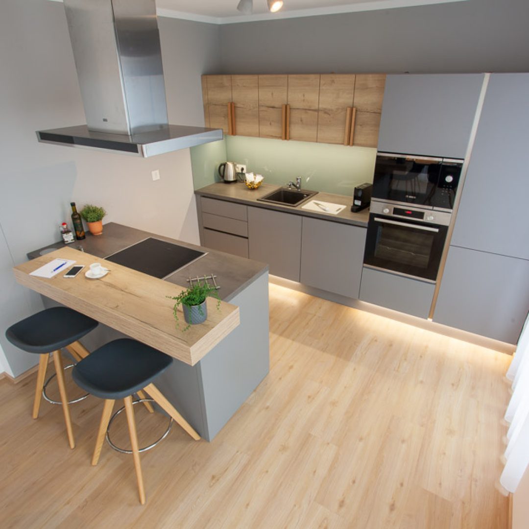 Premium 3-Zimmer Küche und Bar